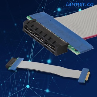 tar1 pci e cable de extensión de tarjeta gráfica pci-e 4x adaptador extensor macho hembra cable