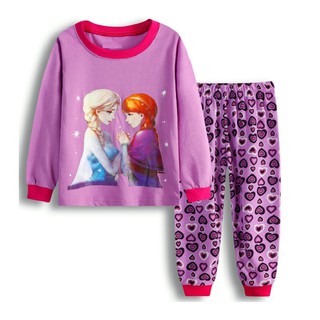frozen princesa elsa anna niñas pijamas niño niños ropa de hogar ropa asd318