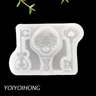 Yoi - molde de silicona con forma de bloqueo de llave, Fondant, joyería, Chocolate, decoración de tartas