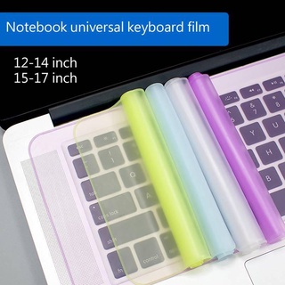 /////pulgada Universal portátil cubierta teclado piel a prueba de polvo impermeable suave silicona Protector genérico para Macbook 12-14 pulgadas y 15-17 pulgadas para Lenovo Legion 5 Pro slim 7i (1)