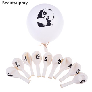 [beautyupmy] 10pcs 12 pulgadas lindo panda globos blancos globos decoración fiesta de cumpleaños regalos 12 pulgadas lindo panda globos redondos blanco globos decoración fiesta de cumpleaños regalos caliente