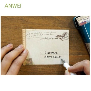 Anwei lindo Retro Mini carta de felicitación sobres Vintage Retro correo aéreo sobres de papel/Multicolor