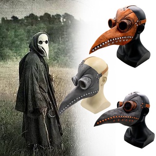 peste doctor pájaro máscara larga nariz pico cosplay steampunk props disfraz de halloween