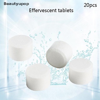 [beautyupop] 20pcs espuma desinfectante de manos instantáneo antibacteriano tabletas efervescentes lavado a mano caliente