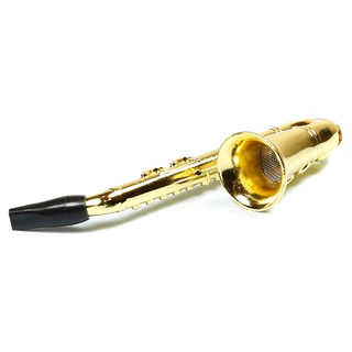 mini saxofón forma de fumar pipa de aleación de alta calidad portátil de la tubería de longitud 97mm (8)
