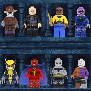 Compatible Con Lego Minifigures Punisher Power Man Laura Hellboy NightRunner Vengadores Bloques De Construcción Juguetes Para Niños