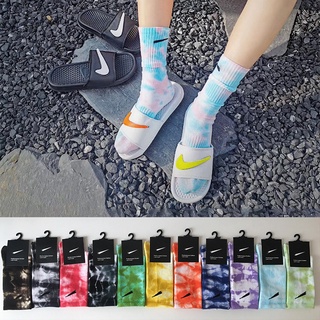 Calcetines De Algodón Puro Para Mujer Medias De Tubo Medio 11 Colores Deportivos Largo Para Hombres Nike Largos Nuevo Ins Estilo Pareja Y Mujeres (1)