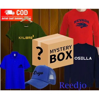 Mystery BOX Promo.Anda puede ser una camisa, Hodi. polo, suéter, sombrero. Sombreros de calidad y de marca