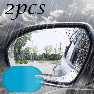 2 unids/set niebla agua niebla espejo espejo retrovisor de la ventana película protectora/impermeable coche pegatina