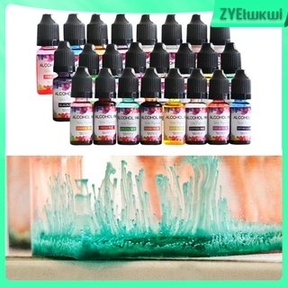 tinta de alcohol concentrada para pintura de resina epoxi tinte de color para arte de resina