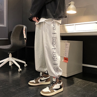 sudadera casual coreana floja pantalones de tendencia pantalones deportivos a la moda fitness jogging