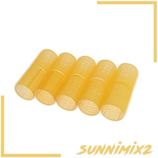 [Sunnimix2] 10 rodillos de pelo Curling Curls auto agarre rodillos de pelo pegajoso peinado rizadores 48 mm