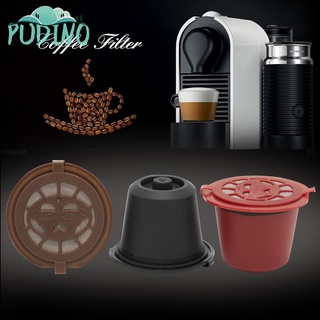 ★★Decoración atmósfera 4pcs recargable cápsula de café taza para Dolce Gusto Nescafe reutilizable cápsula de filtro