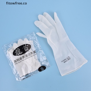 fitow 1 par de guantes de silicona para lavar platos, cocina, limpieza duradera, sin guantes de goma