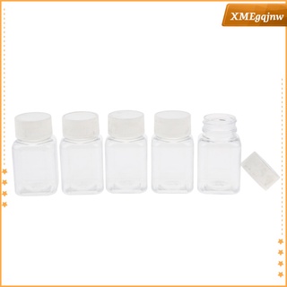 muestra de medicina para mascotas/espécimen de botella cuadrada frasco frasco con tapa pp, 80 ml
