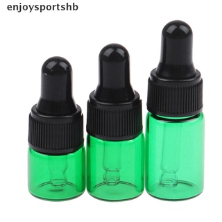 [enjoysportshb] 10 botellas de vidrio ámbar de 3/2/1 ml para aceites esenciales con gotero de vidrio [caliente]