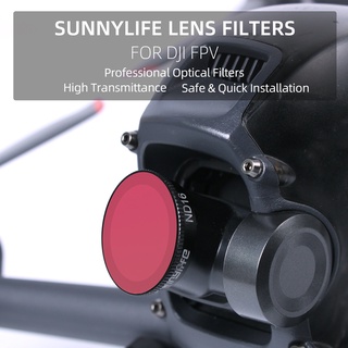 elitecycling rc drone - juego de filtros de lente de cámara óptica nd4 nd8 nd16 nd32 nd64 para dji fpv