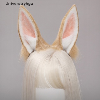 [universtryhga] diademas peludas conejo gato orejas headwear conejo pelo aro para halloween cosplay venta caliente
