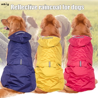 Abrigo Impermeable Para Perros Con Capucha Chaquetas De Lluvia Reflectantes Ropa Para Mascotas