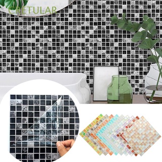 cretular cocina baño pegatinas de pared impermeable mosaico azulejo de pared 3d diy autoadhesivo decoración del hogar papel pintado vinilo adhesivo