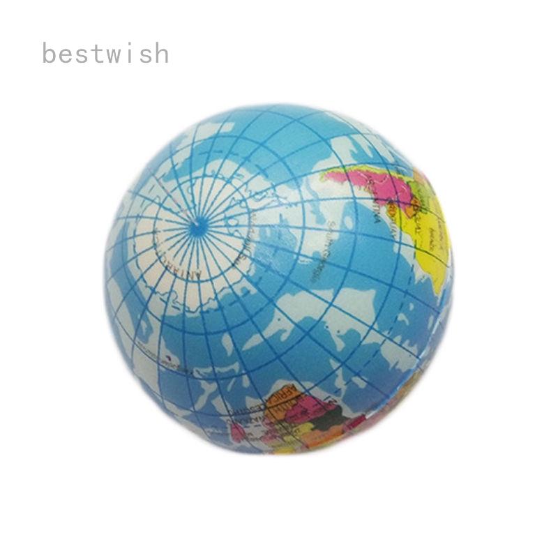 soft world map globe squishy descompresión juguete niños aprender estudio props