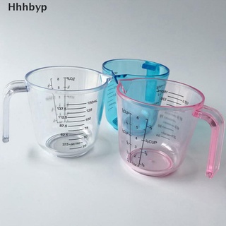 hyp> 150ml de plástico transparente de la taza de medición mango líquido vertido caño herramientas de cocina