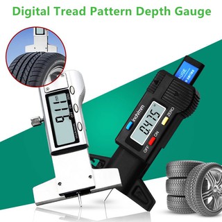 Digital coche neumático neumático pisada profundidad medidor medidor herramienta pinza de espesor calibres de banda de freno almohadilla de freno zapato sistema de monitoreo de neumáticos