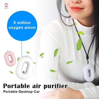 purificador de aire collar cuello charm purificar aire portátil mini haze purificación máquina (1)