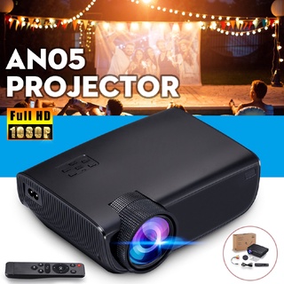 proyector led inalámbrico con cable osd en pantalla 1080p full hd 7000lms