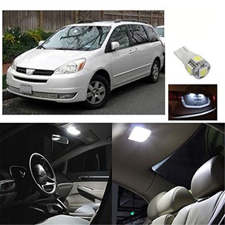 Kit de luces LED blancas para coche, 13 unidades, para lámparas de Interior, cúpula y matrícula (2)