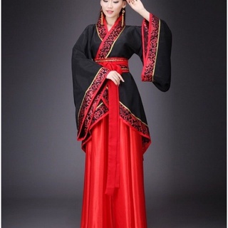 Nuevo estilo vestido de novia rojo novio novia ropa de boda hi ropa Hanfu Tang dinastía Han dinastía Han