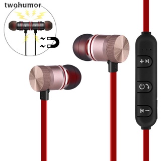 [twohumor] auriculares magnéticos bluetooth deportivos auriculares inalámbricos auriculares intrauditivos [twohumor]