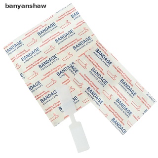 banyanshaw 10 unids/caja 70*12 mm impermeable mariposa adhesivo cierre de heridas banda ayuda vendajes co