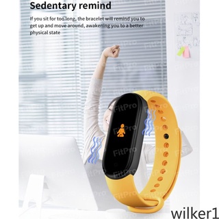 M6 Smartwatch Relogio Smartband Inteligente Monitor Cardíaco Bluetooth 4.0 Wilker1