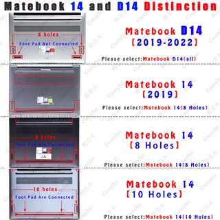 [Envío Rápido] Matebook D14 15 Mate Crysta Funda Para Huawei 13 X 14 D15 16 Pro (2)