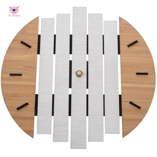 xylophone reloj de pared de madera ern diseño vintage rústico shabby reloj tranquilo arte reloj decoración del hogar