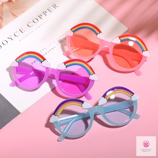 Children Kids Rainbow Cartoon Sunglasses Ultralight UV400 Protective Cute for Outdoor (4)