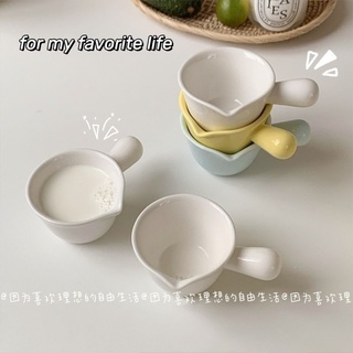 Ins estilo de Color de cerámica de inmersión platillo condimento tazón pequeña taza de leche vinagre platillo hogar japonés lindo Snack plato