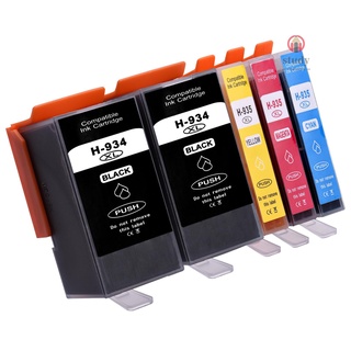 Cartuchos de tinta compatibles aibecy para HP 934 935 XL 934XL 935XL Compatible con impresora HP Officejet Pro 6230 6830 6835 HP Officejet 6220 6812 6815 6820, paquete de 5 unidades