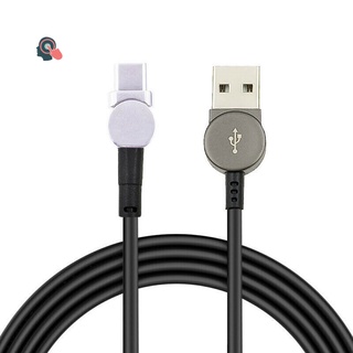 Disponible en inventario cable De carga con anillo Magnético rotación 180 Universal Para Iphone/Android/Tipo C