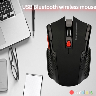 2.4 ghz usb bluetooth ratón inalámbrico 1600 dpi ratón óptico para juegos pc notebook (1)