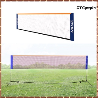 red portátil de voleibol de bádminton fácil de configurar para patio de corte al aire libre/interior (1)