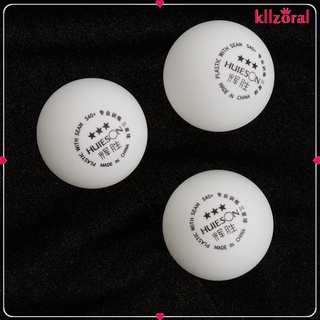 Kllzoral 3 pzs pelotas De tenis De Mesa con 3 pzas 3-estrellas 40+Bola De Ping Pong
