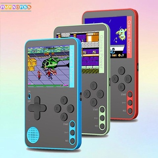 consola de juegos portátil de mano incorporada 500 clásicos de 8 bits juegos retro consola de videojuegos de 2.4 pulgadas regalo de pantalla para niños amandass