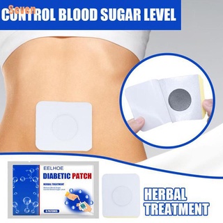 seven (¥) 6 pzs juego de almohadillas de tratamiento de parches para diabéticos para estabilizar el nivel de azúcar en sangre