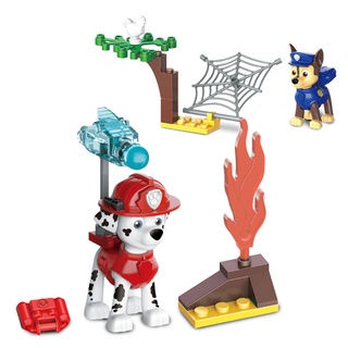 PAW PATROL patrulla canina modelo bloques de construcción juguete transformar figuras ladrillos juguetes para niños niños caja ciega patrulla canina juguetes patrulla canina mainan (5)