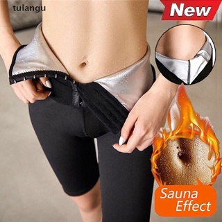 【angu】 Women Hot Sweat Body Shaper Sauna Waist Trainer Slimming Pants Weight Loss Fat .