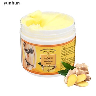yunhun crema quema de grasa de jengibre anti-celulitis cuerpo completo adelgazar pérdida de peso masaje.