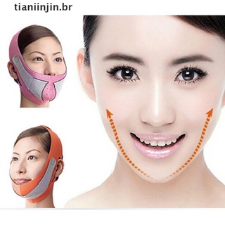 [Tianiinjin] mascarilla facial anti-deslizamiento facial/Máscara De adelgazamiento De cara/línea V (4)