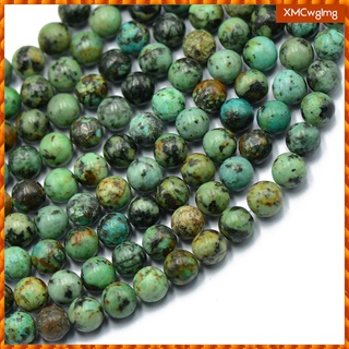 15\\\\" perlas de piedras preciosas naturales semi preciosas áfrica turquesa cuentas redondas 8 mm (3)